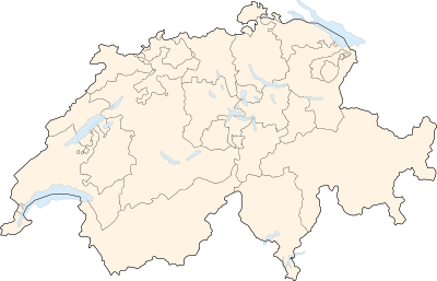 Carte de la Suisse
